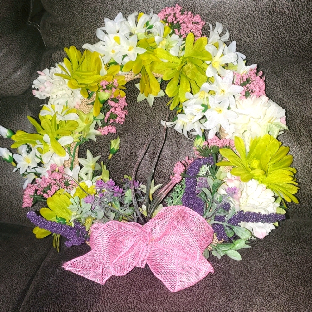 Homemade wreath